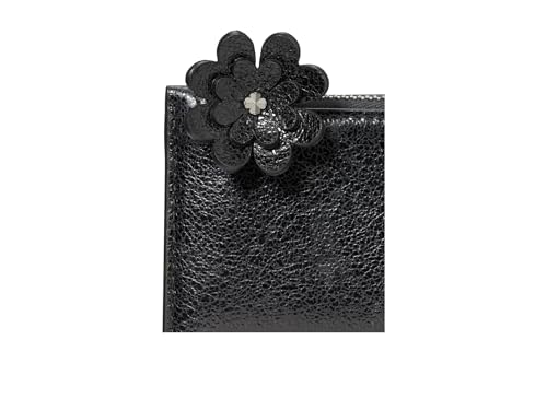Image of kate spade new york Devin I Love You Script Embossed Leather Small Slim Bifold Wallet