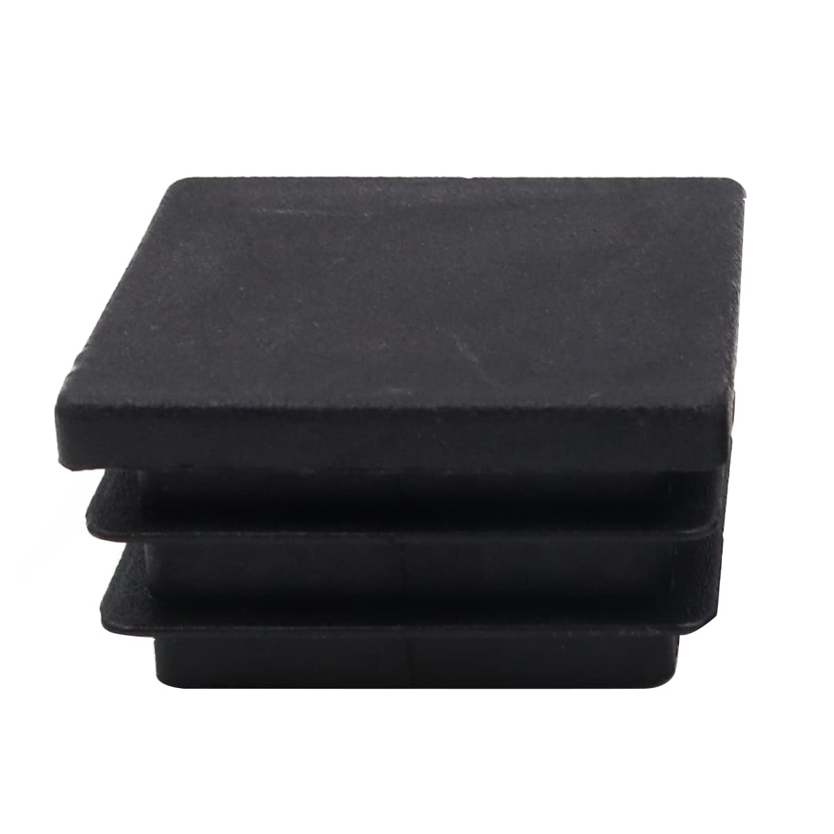 Amazon.co.jp: 50 NUZAMASスクエアブラックプラスチックエンドキャップ