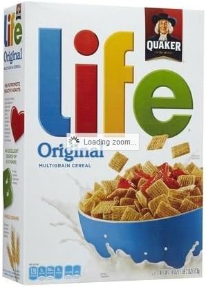 Quaker, Life Cereal, Original, 18oz Box (Pack of 3) by Life Cereal