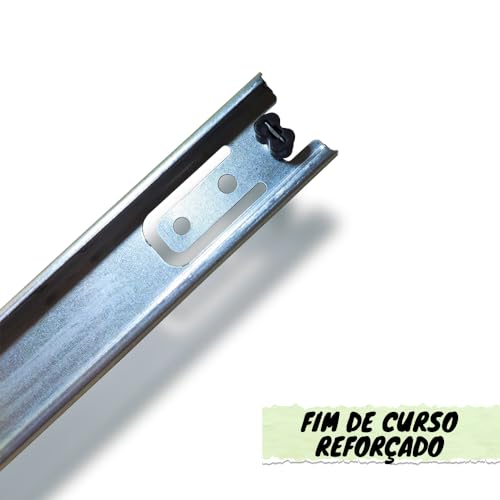 10 Corrediça Telescópica 35cm – 350mm 5 PAR Gaveta Moveis Armário Trilho Zincada Reforçada Corredica