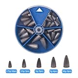 plomo pesca surfcasting 3. El color coordina tus gusanos y es excelente para la pesca en aparejos de Texas y muchas otras aplicaciones sin malezas