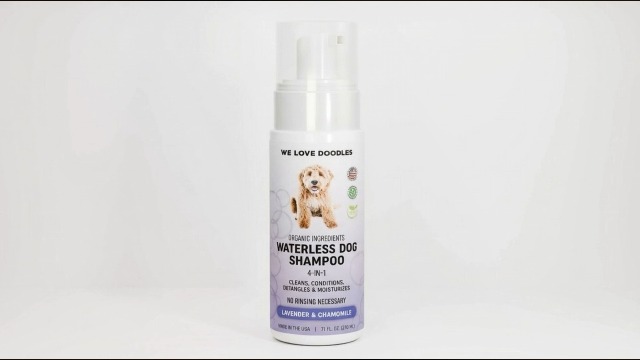 Waterless Dog Shampoo - Over 200+ Sprays Per Bottle - Cleans & Moisturizes Coat, No Rinse Dog Shampoo, Safe Foam Formula & Pet-Friendly Dog Deodorizing Spray, 7.1 oz (Ocean Breeze) [We Love Doodles] - image 7
