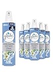 Glade Air Freshener Room Spray, Clean Linen Scent, Odor Fighting to Deliver Long Lasting Freshness, 8 Oz, 6 Count