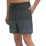 Quiksilver Men's Swimwear Regular Fit Stretchable Comfort Li...