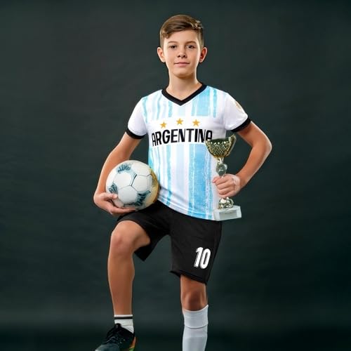 Image of Youth Soccer Jersey Boys Girls- Breathable Lightweight Football Training Shirt for Kids (Infant-Youth Sizes)