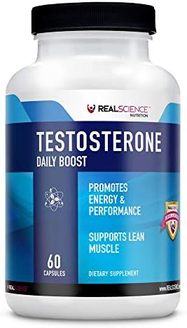 DAILY BOOST Free Testosterone Booster for Men - Strongest Supplement for Muscle Growth, Bodybuilding & Energy With 9 Powerful Ingredients - 60 Capsules