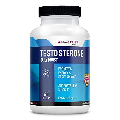 Daily Boost Free Testosterone Booster For Men - Strongest Supplement For Muscle Growth, Bodybuilding & Energy With 9 Powerful Ingredients - 60 Capsules #TOP30