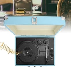 Valise Tourne-Disque pour Vinyle, Haut-Parleur Portable, Haut-parleurs Stéréo Son Clair et Excellent, Prise RCA, Prise D’entrée pour écouteurs 3,5 Mm, Transport (Prise UE) - Les Beatles, Paul McCartney, John Lennon, RIngo Starr, George Harrison Valise Tourne-Disque pour Vinyle, Haut-Parleur Portable, Haut-parleurs Stéréo Son Clair et Excellent, Prise RCA, Prise D'entrée pour écouteurs 3,5 Mm, Transport (Prise UE) – Image 6