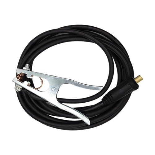 15 ft 4 AWG Welding Ground Cable DINSE 50 w/ 500A Clamp fit Eastwood MP250i Multi Process Welder 54500