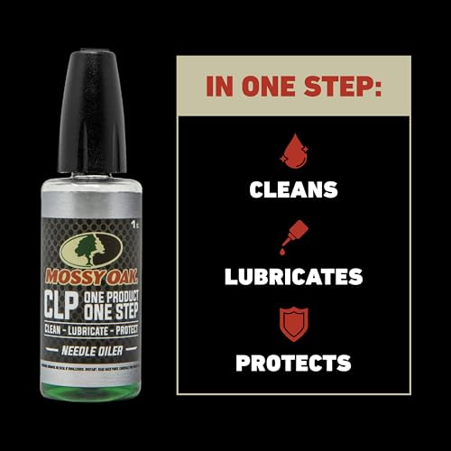 CLENZOIL MOSSY OAK CLP Gun Cleaning Oil | All-in-One Cleaner, Lubricant & Protectant | One-Step Gun Oil