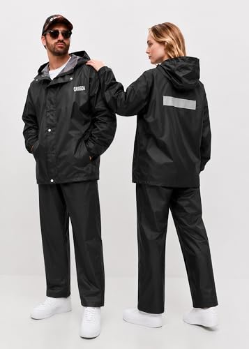 Image of Unisex Seravine Waterproof Reversible Raincoat