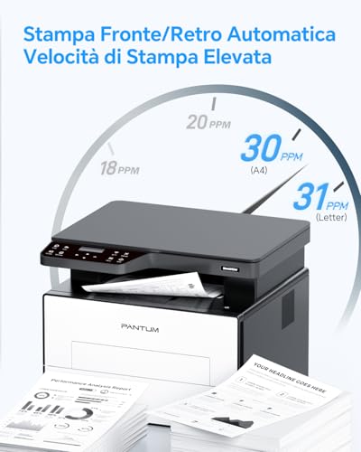 Imprimante laser multifonction PANTUM BM4209DW avec scanner et impression recto-verso automatique - 4