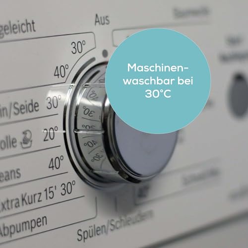 Sanitas SWB 21 Wärmeunterbett aus weichem Vlies, mit praktischen Fixierungsbändern, Sicherheitssystem, 3 Temperaturstufen, maschinenwaschbar, mit 150 x 80 cm passend für gängige Matratzen