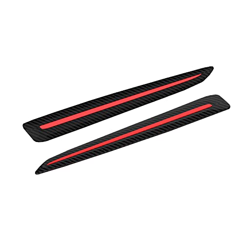 Universal Black Anti-Collision Patch Bumper Guard Strip Anti-Scratch Bumper Protector Trim for Cars SUV Pickup Truck (2 Pack) Cover
