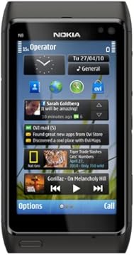 Nokia N8 smartphone 12 MP Carl Zeiss Camera xenon flash HDMI Port multi touch ovi maps