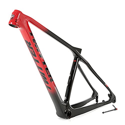 HIMALO 27.5er 29er MTB Cuadro De Fibra De Carbono Hardtail Cuadro De Bicicleta De Montaña 15''/17''/19'' XC Marco De Freno De Disco A Través del Enrutamiento Interno del Eje (Size : 29 * 17'')