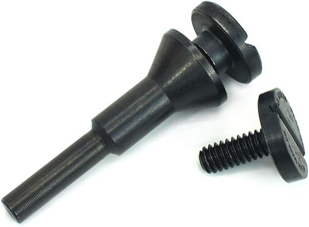 Mounting Mandrel 3/8" & 1/4" Arbor Hole for Type 1 Cut-Off Wheel 1/4" Shaft for Die Grinder Rotary Tool - 1 Pack