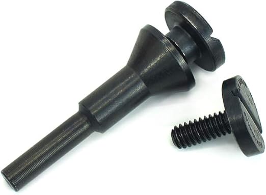 Mounting Mandrel 3/8" & 1/4" Arbor Hole for Type 1 Cut-Off Wheel 1/4" Shaft for Die Grinder Rotary Tool - 1 Pack
