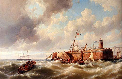 Peinture à l'huile Koekkoek pour vibrer au rythme de l'art classique