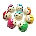 ENNBOM Mouse-Shaped Hand Bell Music Bell Gift Chromatic Percussion 8 Color Kit