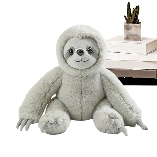 Peluche paresseux compagnon de sommeil doux pour lit et canapé