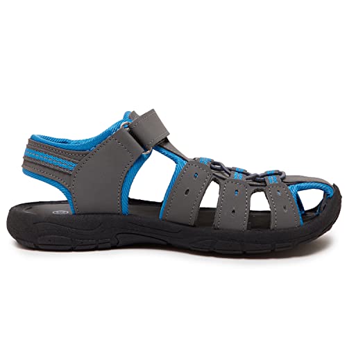 Skysole Boys Water Shoes, Rugged Closed Toe Amphibian Sandals For Beach thumb #3