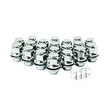 【エスティーエスミチコ】平面座 ナット トヨタ 日産 純正 ホイール 用 ギアロック 歯車型 ショート ロング (ショートP1.25 20個)