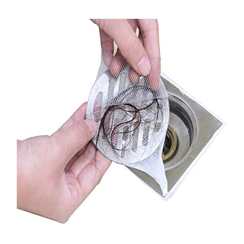 Sink Strainer, Hair Catcher for Bathtub/Shower, Drain Hair Catcher, Waste Collector, Prevent Clogging, Filter Home Drain Protectors.100pcs Cover