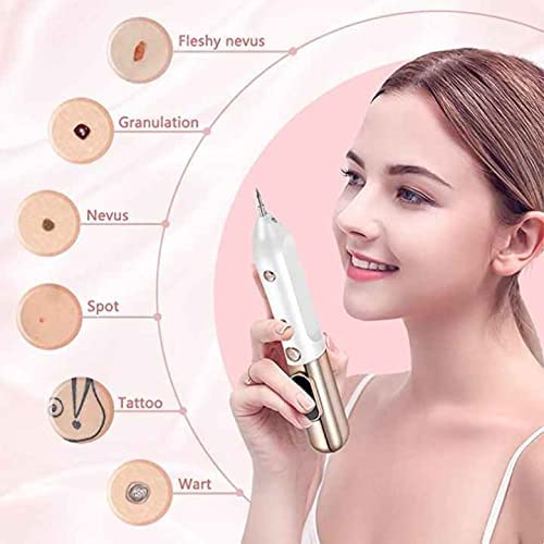 Aravli Laser Freckle Spot Dot Mole Remover for Face Beauty Equipment Tattoo Plasma Mole Removal Pen Tool Machine for Women (Pink) - Image 6