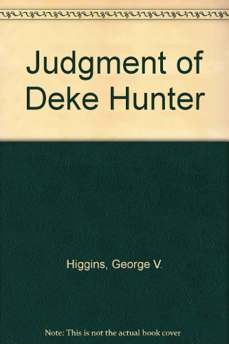 The Judgment Of Deke Hunter 0340223243 Book Cover