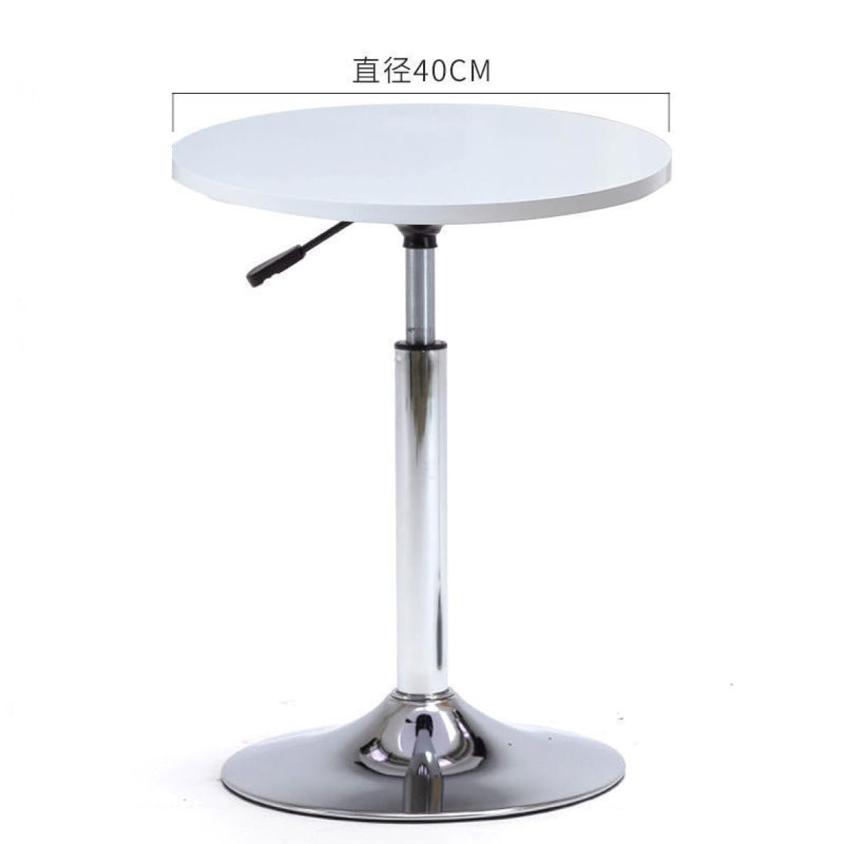Amazon｜[GZGZ] バーテーブル 丸 ハイテーブル F 丸テーブル 40cm 昇降 