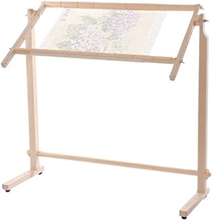 Elbesee 76 cm Maxi Clip Floor Frame 30", Wood, Brown, 80 x 98 x 29 cm