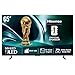 Hisense 65U7Q Fernseher 65 Zoll, 4K Mini LED ULED, Smart TV, Hi-View AI Engine, 144Hz Game Mode Pro, FreeSync Premium, Built in Subwoofer, Dolby Vision IQ Atmos, Airplay, Sprachsteuerung[2025]