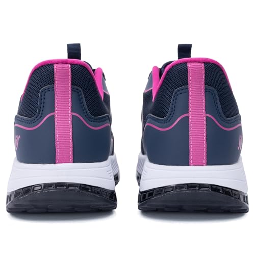 Image of QAUPPE Womens Walking Shoes with Arch Support Wide Orthotic Athletic Sneakers Plantar Fasciitis Tennis for Heel and Foot Pain Relief