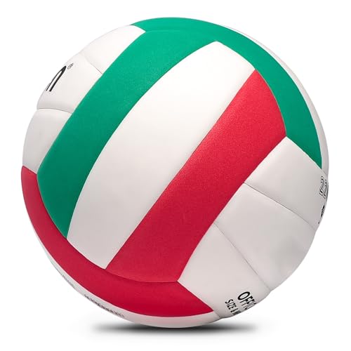 Image of Soft Rubber Lightweight Volleyball for Indoor Training Game Competition, Gym, Outdoor Beach Play, Gift for Kids,Fit for Beginner, Teenager, Adult, 1pcs