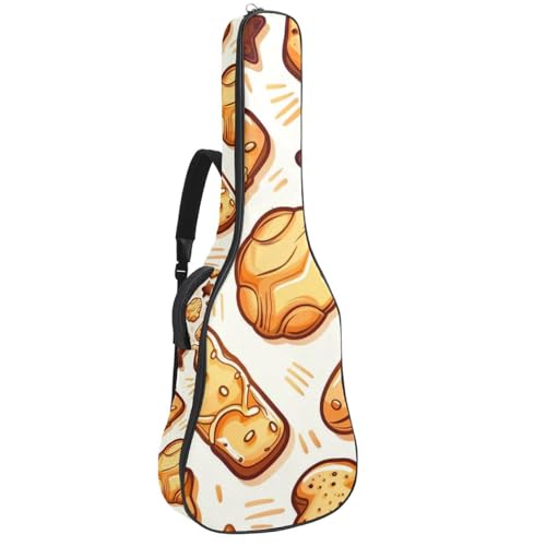 Sac de transport pour guitare acoustique anti-pluie à double bandoulière