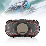 278003005 LCD Speedometer Gauge Cluster, LCD Gauge Instrument Cluster for Sea-Doo GTI 130 GTI SE 130 GTR 215 GTX GTX S 155 WAKE155 2012 Replace# 278002718 278002746 278003001 278003003