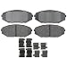 ACDelco 17D793CH Professional Ceramic Front Disc Brake Pad Set