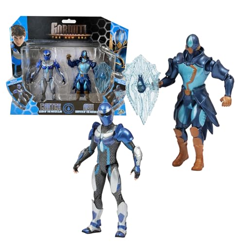 Gormiti, Estuche de 2 Figuras de 15 cm, Scion + Gormiti