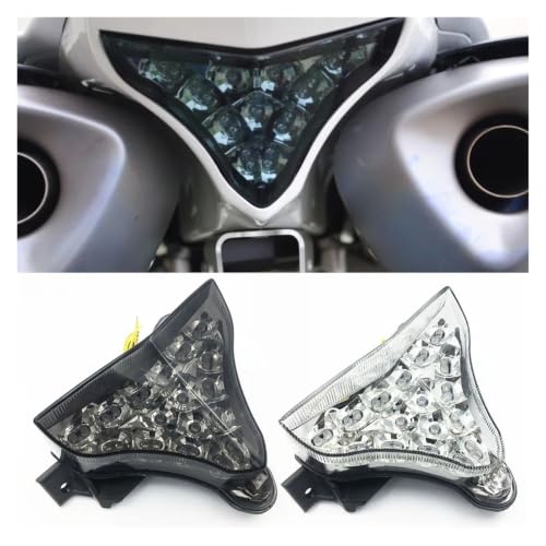 Luz trasera universal moto YZF R1 intermitentes LED 5