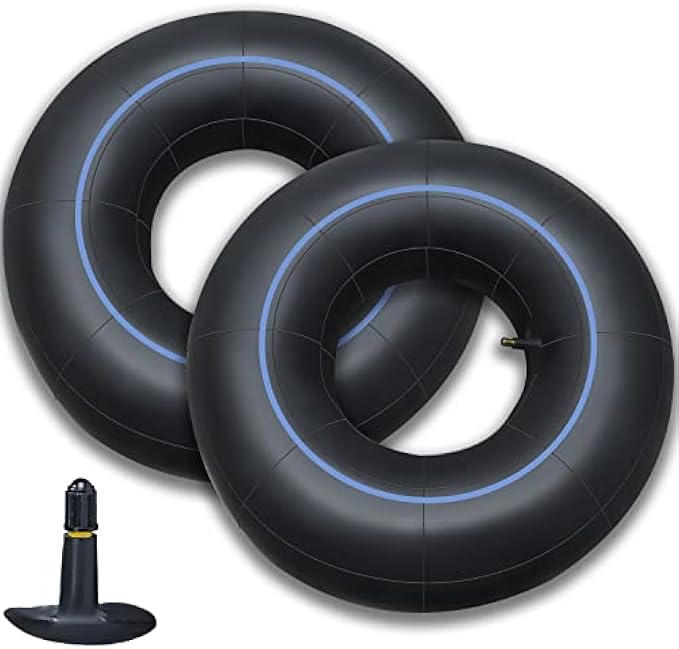 Improvedhand 20x8.00-8" to 20x10.00-8" Tire Inner Tubes with TR13 Straight Valve Stem, Heavy Duty Premium Inner Tubes for Lawn Mowers, Tractors, Hand Trucks, Wheelbarrows, Trolleys, Wagons