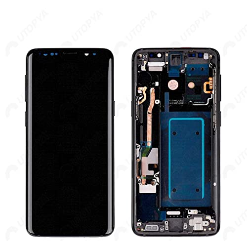 Écran LCD pour Samsung Galaxy S9 pour réparer un afficheur cassé noir