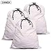 3 Pack Drawstring Dust Covers Large Cloth Storage Pouch String Bag for Handbags Purses Shoes