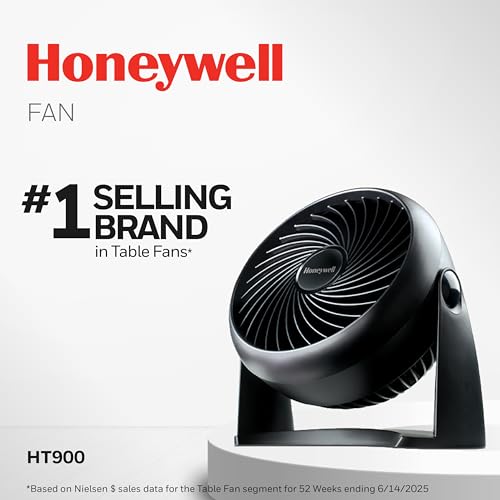 Honeywell TurboForce Air Circulator, Small Tabletop Fan, Qui