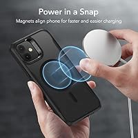 ESR für iPhone 12/12 Pro Hülle für MagSafe, Mattes Schwarz – Ansicht 4