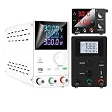 Regulowany regulator napięcia DC 30 V, 10 A, 300 W, 12 V, 24 V, 60 V, 120 V, 5 A, 3 A (SPPS-A1203D White)