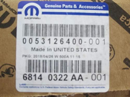 2013-2019 Ram 1500 2500 3500 4500/5500 Front Grille Ram Head Medallion Mopar OEM