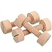Bird Nuts and Bolts Toys 3pcs Bird Cage Screws Wood Parrot Cage Bite Toys IQ Training Toys for Parrots Finches Macaws Cockatiels African Grey Macaw Hyacinth Birdcage Screw