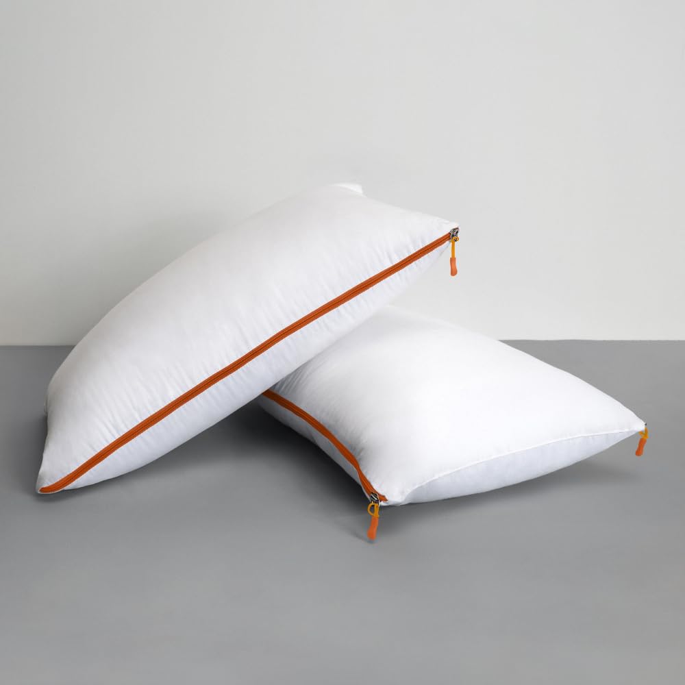Sleepyhead Microfiber Pillow with Height & Firmness Adjustable Zipper (White, 27x17 inches, Pack of 2) (B0CB6B1VFJ) Amazon Price History, Amazon Price Tracker
