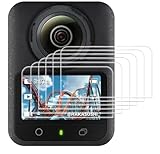 GIOPUEY Schutzfolie für DJI Osmo 360, [6 Stück] HD Ultradünn Folie Flexibel Displayschutzfolie, [Anti-Kratzer] [Anti-Reflex] - Durchsichtig